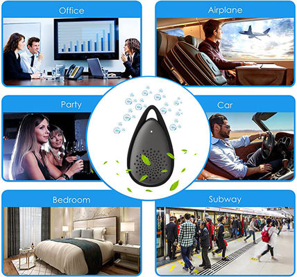 75g PC EVA Máy lọc không khí nhỏ di động 99,9% Tỷ lệ khử trùng cho làm sạch không khí