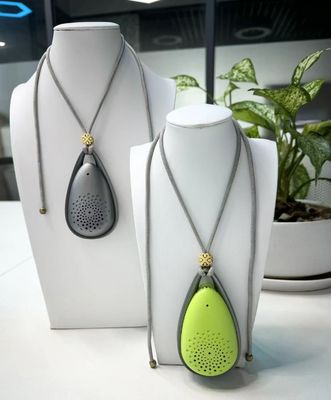 Máy lọc không khí đeo được chứng nhận bởi FCC với pin 850 mAh và tiếng ồn thấp < 20dB